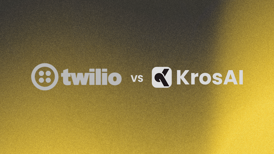 Twilio vs KrosAI: Which Is Better for AI Voice Agents?